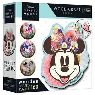 Trefl Holz Puzzle Sonderform 160 - Minnie (160 Teile)