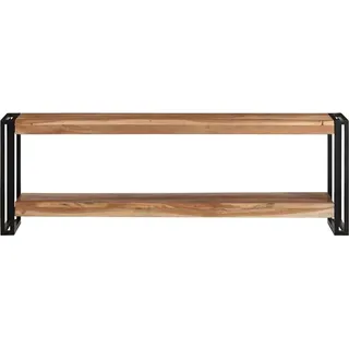vidaXL TV-Schrank 120x30x40 cm Massivholz Akazie - Braun