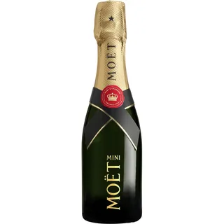 Moët & Chandon Impérial Brut Champagner, 0,2L Mini-Flasche | Ikone aus der Champagne | Elegant, frisch & fruchtig | Feine Perlage | Zeitloser Klassiker