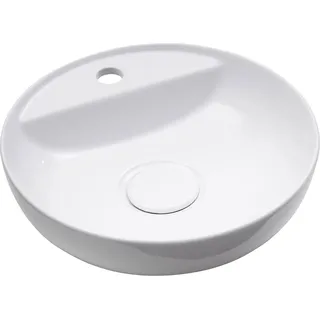 Fackelmann Aufsatzbecken Keramik rund Ø 42 cm