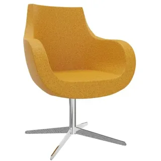 FM Helmets fm Sessel Pirum orange chrom Stoff, 1 St.