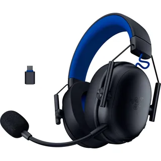 Razer BlackShark V3 X HyperSpeed - Black - Ultra leicht 270 g - Triforce 50 mm Treiber - Abnehmbares Mikrofon - HyperSpeed 2,4 GHz & Bluetooth - PS5/PC | Schwarz