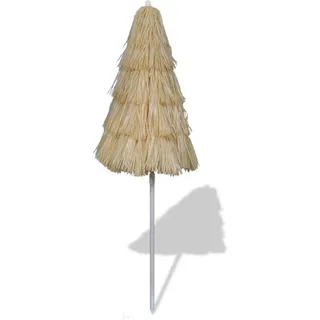 vidaXL Strandschirm Hawaii-Stil Kippbar - Beige