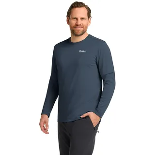 Jack Wolfskin Herren Sky Thermal L/S M Wander-Shirt, Midnight Sky, XXL EU