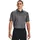Polo Herren grau/schwarz S