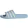 Adilette Aqua Glow Blue/Zero Metalic/Zero Metalic 38