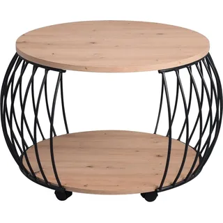 Die Möbelfundgrube Peking mit Rollen Artisan Eiche 60 x 47 cm