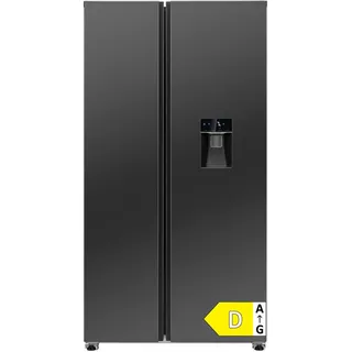 Bomann SBS 7367 Side-by-Side (439 l, 1770 mm hoch, Schwarz)