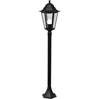 Nordlux Außenleuchte Aluminium/Glas/Metall 100,0 cm inkl. Bewegungsmelder schwarz