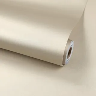 ANBILILA Selbstklebende Tapete, Silber Metall Gebürstet Abziehen und Aufkleben Kontaktpapier, 40x500CM Unifarben Metalloptik Nahtlose Patchwork Abziehbare Tapete Dekofolie für Wandtattoo