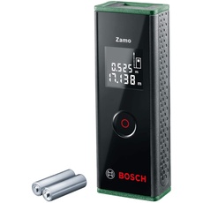 Bosch Laserentfernungsmesser Zamo (bis 20m einfach & präzise messen, 3. Gen. mit Aufsatz-Funktion)