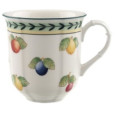 Bild French Garden Fleurence Kaffeebecher, Tasse im charmantes Landhaus-Design aus Premium Porzellan, 300 ml