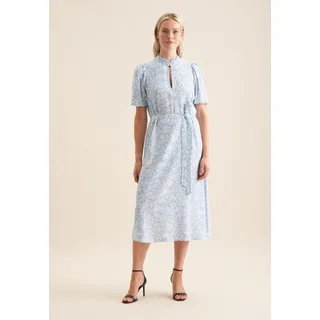 Seidensticker Sommerkleid Blau Floral 44