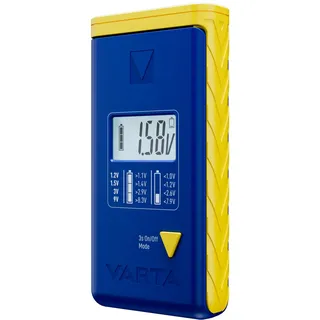 Varta Batterietester LCD Digital für (AA, AAA, C, D, 9V) Retail Blister