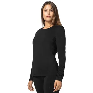 super.natural Arctic230 Langarm-t-shirt - Jet Black - 2XL