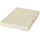 Topper-Spannbettlaken Jersey 90 x 200 - 100 x 220 cm beige
