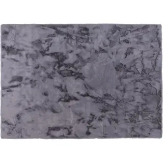 Schöner Wohnen Tender Fellteppich 80 x 150 cm Grau