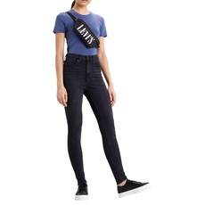 Bild von Levi's Damen Mile High Super Skinny Jeans, Black Ground, 27W / 32L