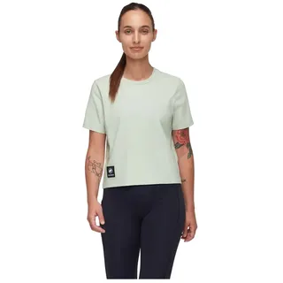 Mammut Massone Cropped Patch Kurzarm-t-shirt - Silver Sage - L
