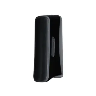 Semy Top Dusch- und Badspender, 350 ml, glänzend, Eleganter Duschspender für Flüssigseifen oder Shampoos, Farbe: schwarz matt