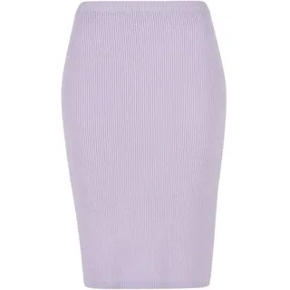 Urban Classics Knit Midirock - Lilac - S