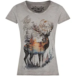 Hangowear Stillshirt "T-Shirt BERNHILDE", hellgrau