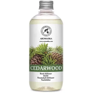 Raumduft Nachfüller Zedernholz 500 ml - Raumerfrischer - Aroma Diffuser | Raumbeduftung, Zimmerduft nachfüllen, Zedernholz Raumduft, Raumluft, Hausparfüm, Reed Diffuser Refill