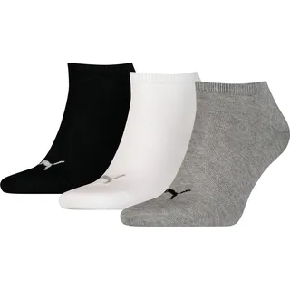 Puma Sneaker Socken 3er Pack mehrfarbig 43-46