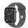 Watch Series 11 GPS+Cellular 46 mm Titaniumgehäuse beige Gummiarmband grau S/M