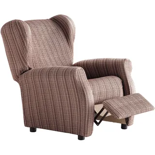 Martina Home Sesselhusse, elastisch Relax 32x42x8 cm braun