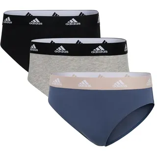 adidas Damen Sport Active Comfort Cotton (3PK) Unterwäsche, Mehrfarbig, M