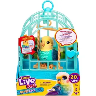 Little Live Pets My Really Real Bird + Vogelkäfig - Indie