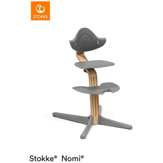 Stokke STOKKE NOMI OAK STUHL Grau, Eichefarben - 52x83.50x59 cm