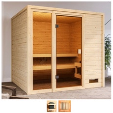 Bild Sauna »Jackie«, ohne Ofen, beige