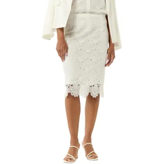 Comma Rock mit Lochspitze im Slim Fit