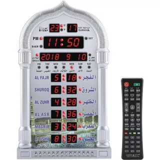 Automatische Gebetsuhr mit Azan-Tönen für Wohnzimmer und Arbeitsplatz