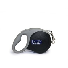 Ancol Viva Klebeband, einziehbar, 5 m, Schwarz