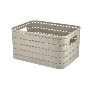 Rotho Aufbewahrungskorb 14 x 18 x 10 cm beige