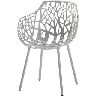 Stuhl Forest Fast grau, Designer Robby & Francesca Cantarutti, 80x56x56 cm