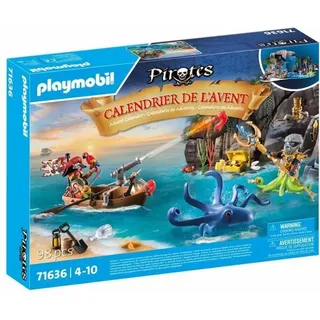 Adventskalender PLAYMOBIL 71636 Pirate Advent Calendar Kunststoff
