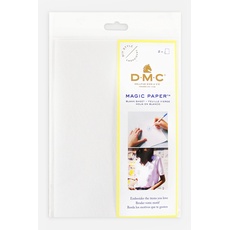 DMC - Magic Paper - Paket mit 2 Blättern A5, selbstklebend und wasserlöslich - Traditionelle Stickerei