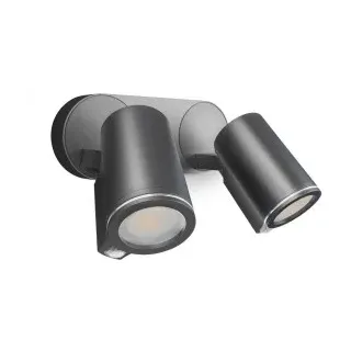 Steinel 058654 Sensor-LED-Strahler 14.6 W, 1024 lm, IP44 Mit Bewegungsmelder Spot DUO SC mit Bewegungsmelder & Bluetooth 110063073
