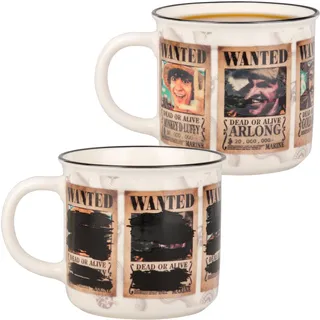 Paladone One Piece gesuchter Strohhut Piraten Heat Changing Becher 350ml, offiziell lizenziertes Anime Merchandise, Kaffeetasse für Heißgetränke, Tee, heiße Schokolade, Geschenk für Pop Culture Fans