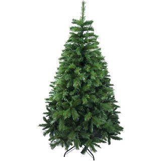 SOLAGUA NAVIDAD Künstlicher Weihnachtsbaum Extra Gefüllter Kombinierte Doppelblatttanne 150–240 cm Bäume mit Metallunterstützung (Grün, 150cm 418Tips)