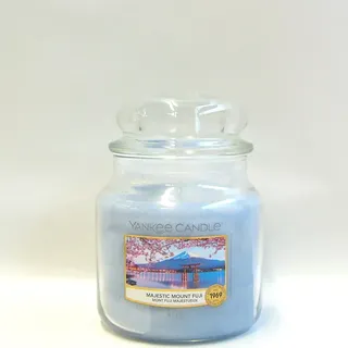 Yankee Candle Majestic Mount Fuji Duftkerze 411 g blau