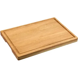 KESPER Tranchierbrett Eiche 2-tlg. 50 x 35 cm Braun