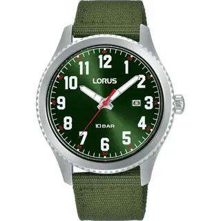 Lorus RH997RX9 Herrenuhr 41mm 10ATM - Silber