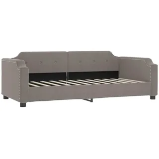 vidaXL Tagesbett Taupe 80x200 cm Stoff - Taupe