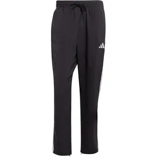 adidas Essential Three Stripes Jogginghose Schwarz/Weiß L