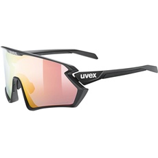 Bild sportstyle 231 2.0 V - Sportbrille für Damen und Herren - selbsttönend - beschlagfrei - black matt/litered - one size